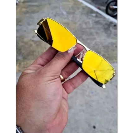 HCS X-Metal Villain Sunglasses 24k Gold