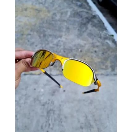 Oakley X-Metal Romeo 2 24k Gold pinnate sunglasses