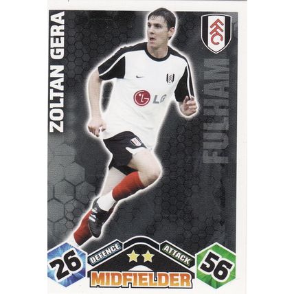 Match Attax 2009/2010 Zoltan Gera Fulham