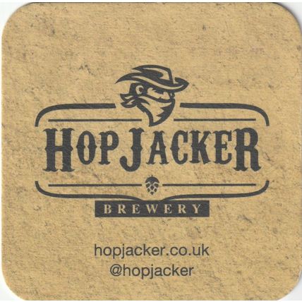 BEER MAT - HOP JACKER BREWERY - 3 VALLEYS BEER FESTIVAL - (Cat 001) - (2017)