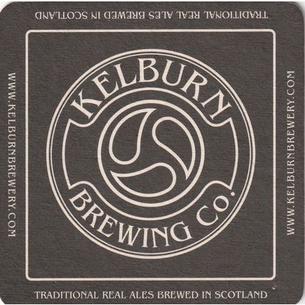 BEER MAT - KELBURN BREWING CO - KASK KONDITIONED ALES - (Cat No 001) - (2004)