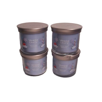 Yankee Candle North Pole Hideaway Small Candle Single Wick 4.3 oz - Lot of 4