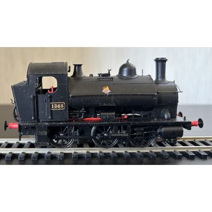 Heljan 1303 0-6-0 ST Saddle Tank Steam Loco BR Black '1365', DCC Fitted, VGC