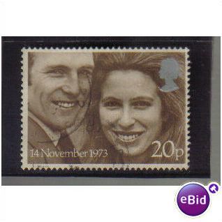 1973 GB ROYAL WEDDING 20P F/U SG 942