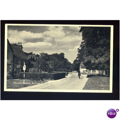 Berkshire SUTTON COURTNEY Church Street Postcard by TVAP (1111)