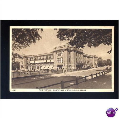 Warwickshire BOURNEVILLE Works Dining Rooms Postcard (4787)