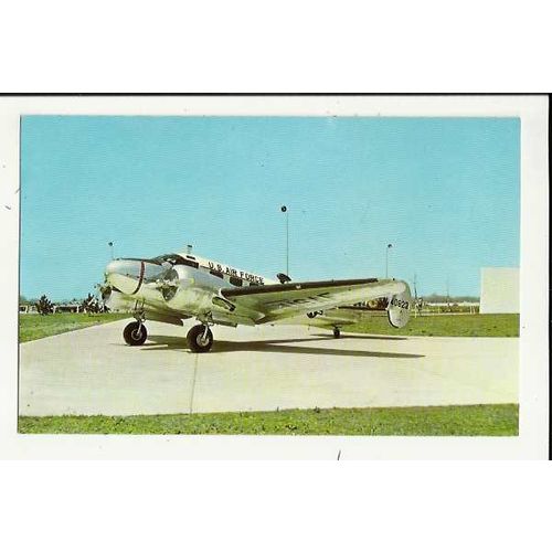Aviation BEECH C-45H Postcard by Air Force Museum Ohio (27)
