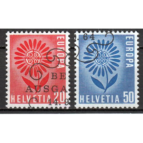 Zwitserland Europa Cept 1964 gestempeld