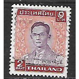 THAILAND 1972 2b VIOLET & RED KING BHUMIBOL SG 704 FINE USED#