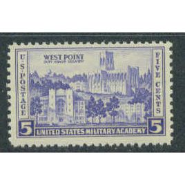 789 5c West Point Fine MNH Q2550