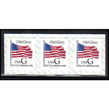 2886b 32c G Old Glory Very Fine MNH PNC V11111/3 KA8105