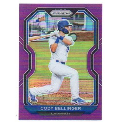 PRIZM PURPLE PRIZM CODY BELLINGER REFRACTOR