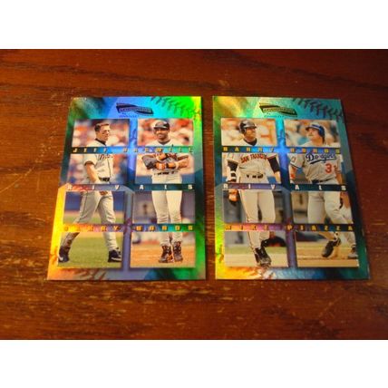1996 Pinnacle Aficionado, 2-Cards , BONDS/PIAZZA/BAGWELL, Stars/HOF