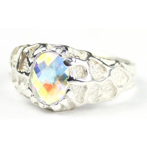Mercury Mist Topaz, 925 Sterling Silver Men's Ring, SR168
