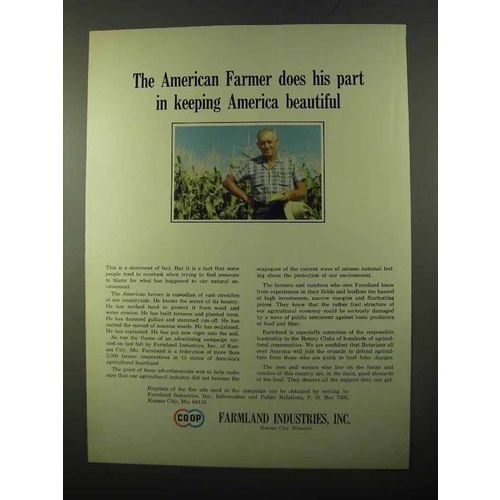 1971 Farmland Industries Ad - The American Farmer