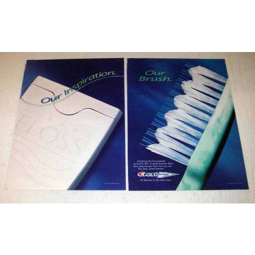 1998 Crest Toothbrush Ad - Our Inspiration Our Brush