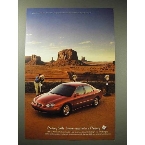 1998 Mercury Sable LS Car Ad - Imagine Yourself In