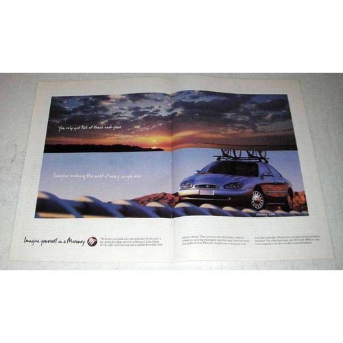 1998 Mercury Sable Car Ad - Only 365 Each Year