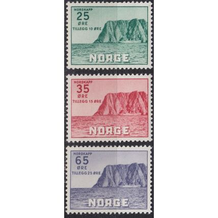 NORWEGEN NORWAY [1957] MiNr 0408-10 ( **/mnh ) Landschaft