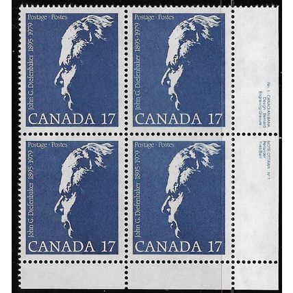 1980 SG 982 - MNH (**) - block of 4