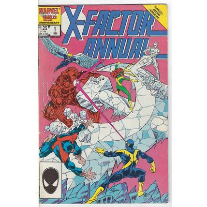 X-Factor (Vol 1) Annual # 001 VG+ RS003 ORIG US COMICS