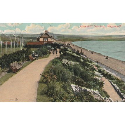 Greenhill Gardens Weymouth Dorset Postcard (DOR79207)