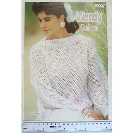 Vintage: Wendy 3099 lacy sweater, Corinne