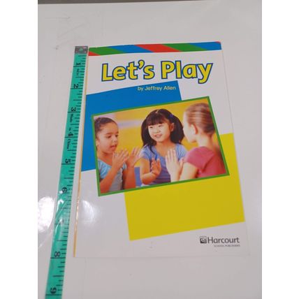 Let's Play by jeffrey allen harcourt lesson 18 grade K Paperback (77-16)