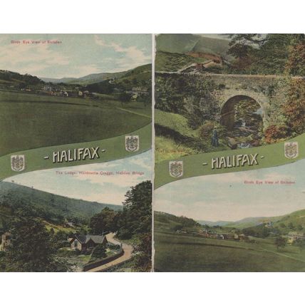 Shibden Halifax 2x Antique Postcard s