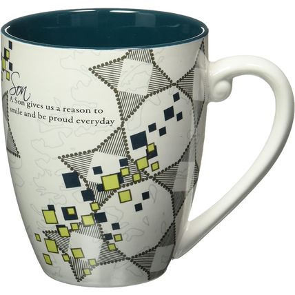 Pavillion Son Mug Ceramic with Sentimental Verse 12.4 CM