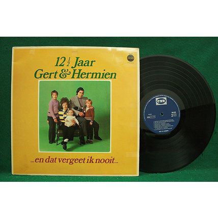 Gert & Hermien - En Dat Vergeet Ik Nooit - Booklet & Poster - 544 315 - EX-