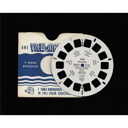 Sawyers View-Master Reel 1620: Bolzano, South Tyrol, Italy - 3D