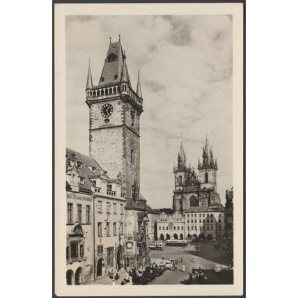 Staroměstské Náměstí, Praha, c.1950s - Orbis Foto Pohlednice