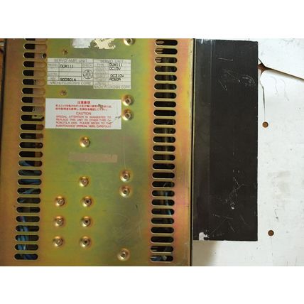NACHI DUX111 SERVO AMPLFIER 15VDC 15/310V,SM