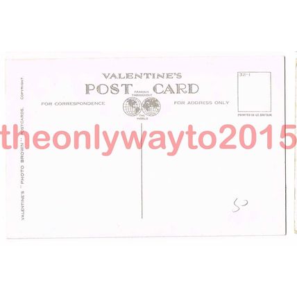 Blenheim Palace, South Front, Oxfordshire, Valentines,1932, Postcard