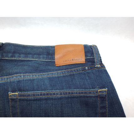 Lucky Brand Jeans Mens 36x32 Dark Blue Denim 361 Vintage Straight Leg Cotton