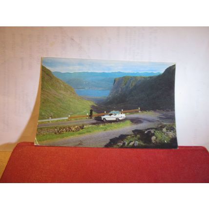 VIEW FROM APPLECROSS HILL, Ross-shire used vintage postcard 1981 pm =