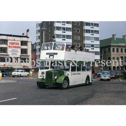 Brighton Bus at Hungry Years Pub 1977, Large Photo