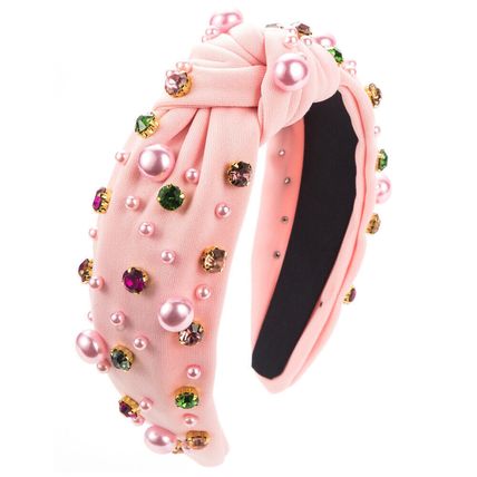 Baroque Women's Headband Embellished Jewelled Hairband Tiara Crown Wedding Party