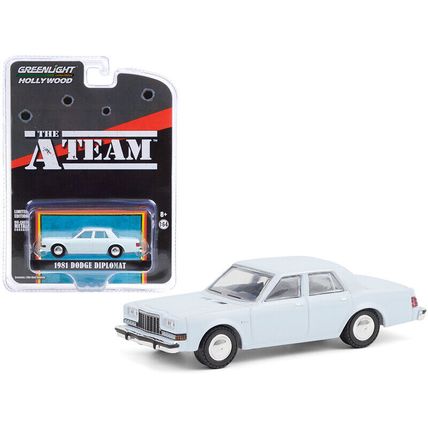 1981 Dodge Diplomat Light Blue "The A-Team" (1983-1987) TV Series "Hollywood ...