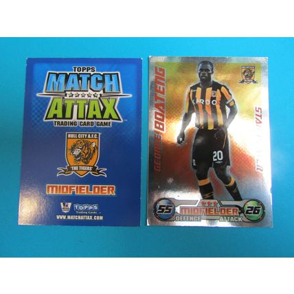 George Boateng - Star Player - Hull City - Match Attax 2008/09 Football Card