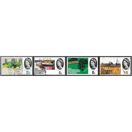 1964 The 20th Anniversary of the International Geogr - Ordinary Set Fine Used H7