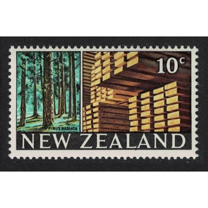 New Zealand Forest and Timber 10c 1968 MNH SG#873