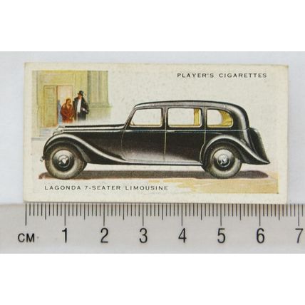 1937 Players Motor Cars 2nd series No. 25 Lagonda 7-seater Limousine