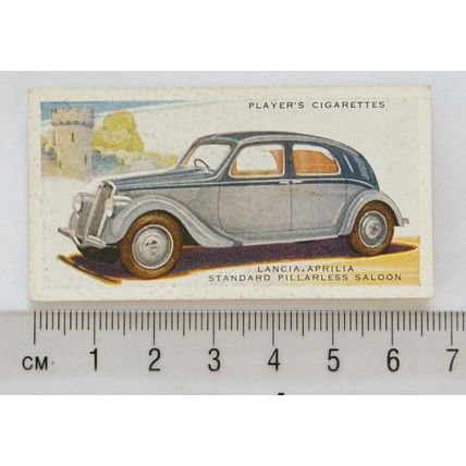 1937 Players Motor Cars 2nd series No. 28 Lancia Aprilia Standard Pillarless