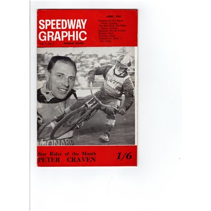 Speedway Graphic Vol 1, No 1, April 1963