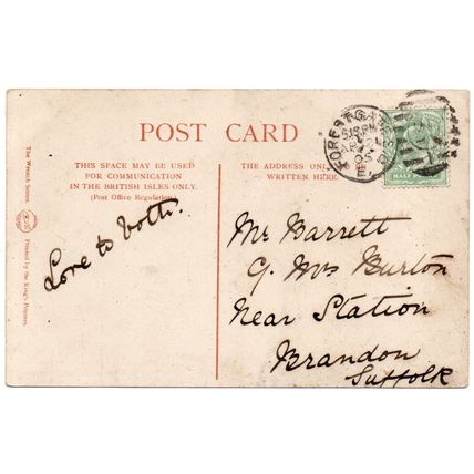WRENCH PUBLISHED ISLE OF MAN HUMOUR POSTCARD "THE MANXMAN" HALL CAIN (4314)