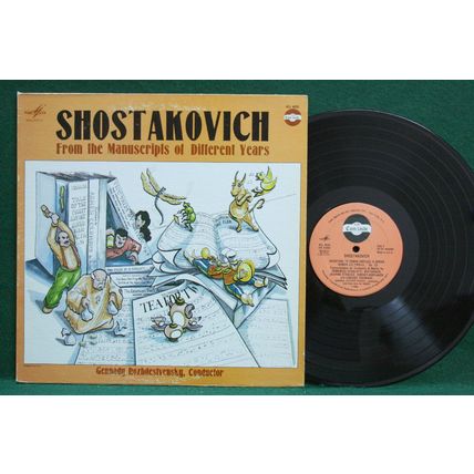 Rozhdestvensky - Shostakovich: Manuscripts of Different Years - VCL 9035 - EX+
