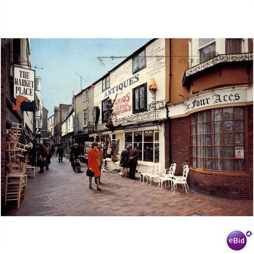GB Postcard - The Lane, Brighton, Sussex