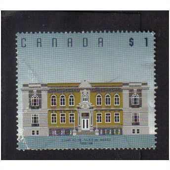 1991 canada court house yorktown $1 f/u sg1479a